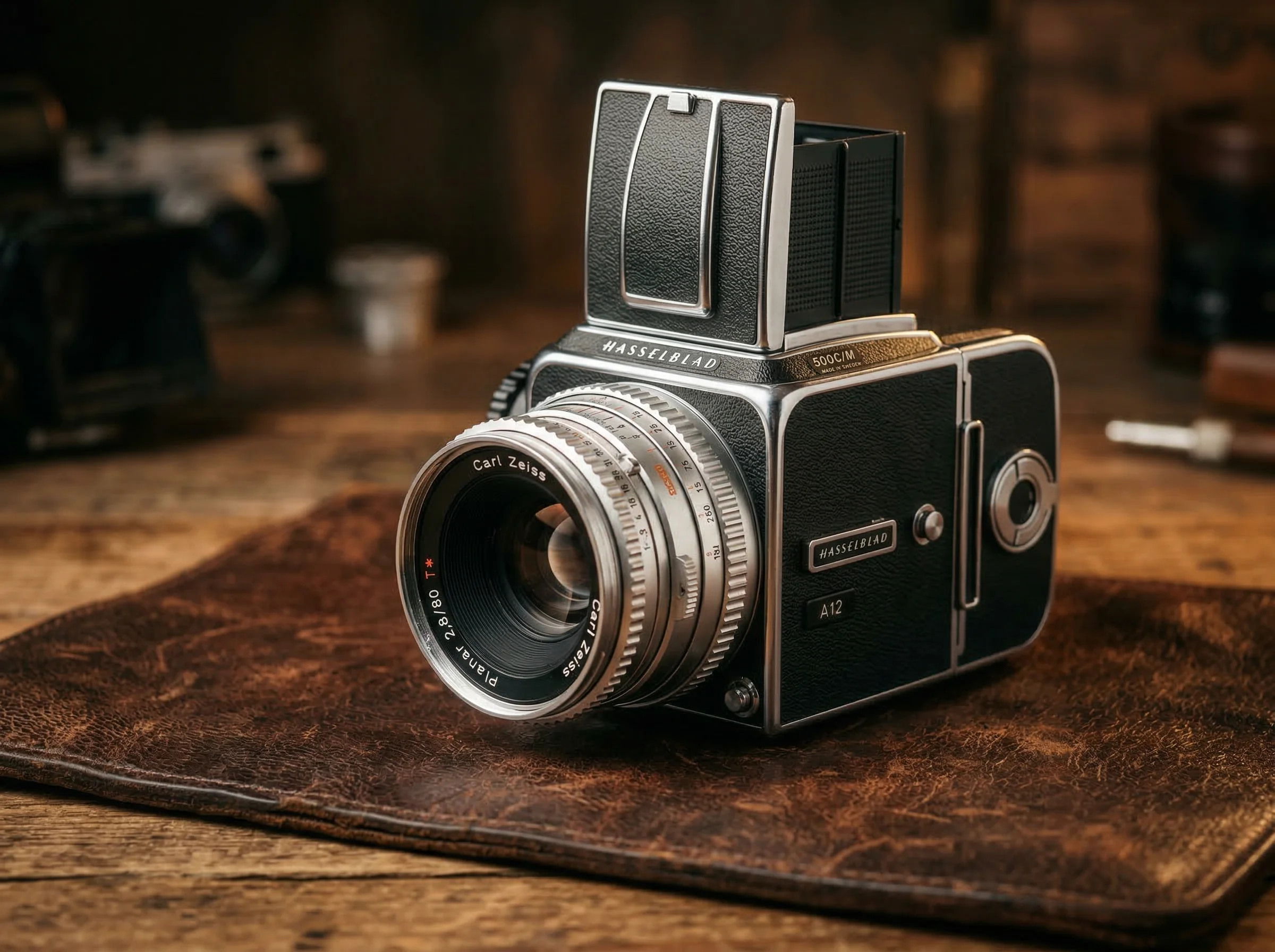 Hasselblad 500C/M medium format camera with Zeiss lens